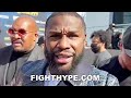 FLOYD MAYWEATHER REACTS TO GERVONTA DAVIS & ROLLY ROMERO HEATED VERBAL EXCHANGE & FIRST FACE OFF