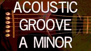 Epic Acoustic Groove Backing Track - A Minor (Dorian Mode) chords