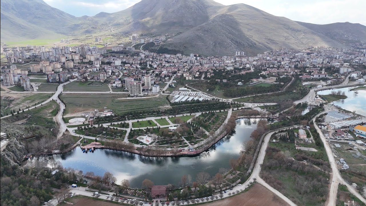 Ceyhan nehrinin doğduğu yer, Pınarbaşından elbistan panaroması