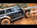 新車撞上了山坡，福特烈馬猛禽版越野挑戰，輪胎得換新的了！ #福特 #越野