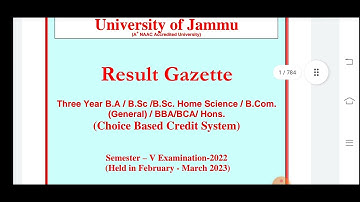 Big Update |Jammu University | UG Sem 5th Cbcs 2023 Result out Check full pdf 80% Fail 😭😭