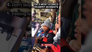 TOP 5 MOST ICONIC TRUMPET MOMENTS #Trumpet #shorts #shortvideo