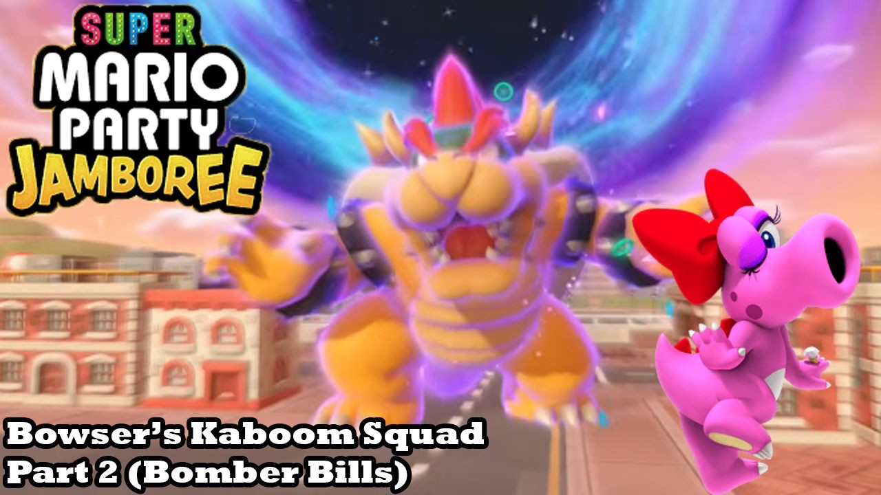 Slim Plays Super Mario Party Jamboree - Bowser's Kaboom Squad (Bomber Bills)