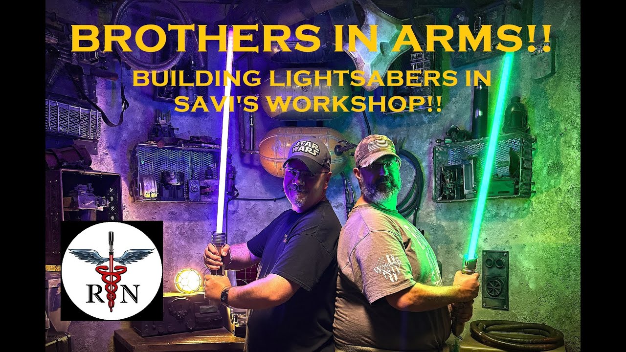 Building a Lightsaber at Savi's Workshop with my Best Friend AND Nighttime Ceremony in Galaxy's Edge