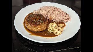 Japanese Style Hamburger Steak with demi glace sauce/日式漢堡扒配多蜜醬汁/Hambāgu by Uncle Ray Food Lab 533 views 1 year ago 8 minutes, 15 seconds