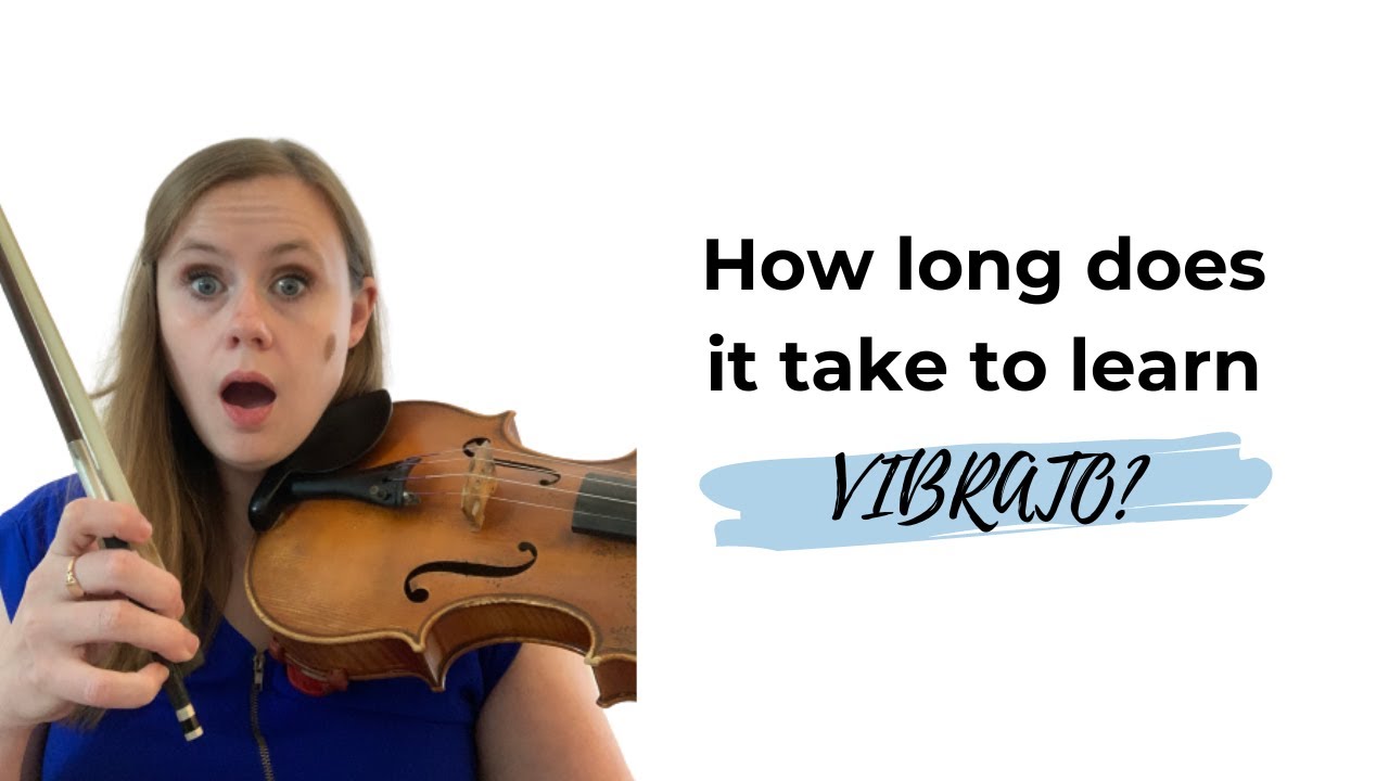 How Long Does It Take To Learn Vibrato? l Violin Tutorial - YouTube