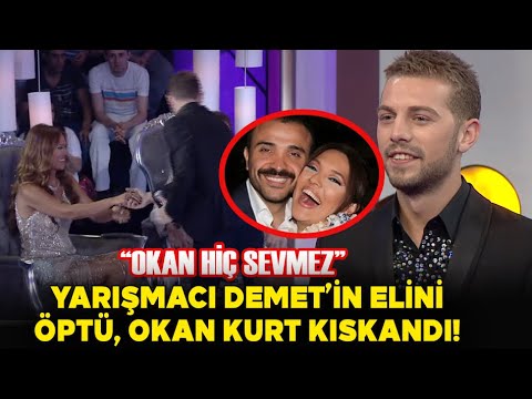 Yarışmacı Demet Akalın'ın Elini Öptü Okan Kurt Kıskandı! Popstar