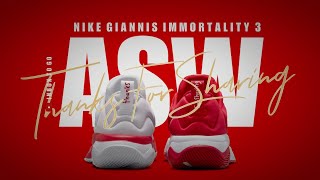 THANKS FOR SHARING / ASW 2024 Nike Giannis Immortality 3 DETAILED LOOK AND RELEASE INFORMATION