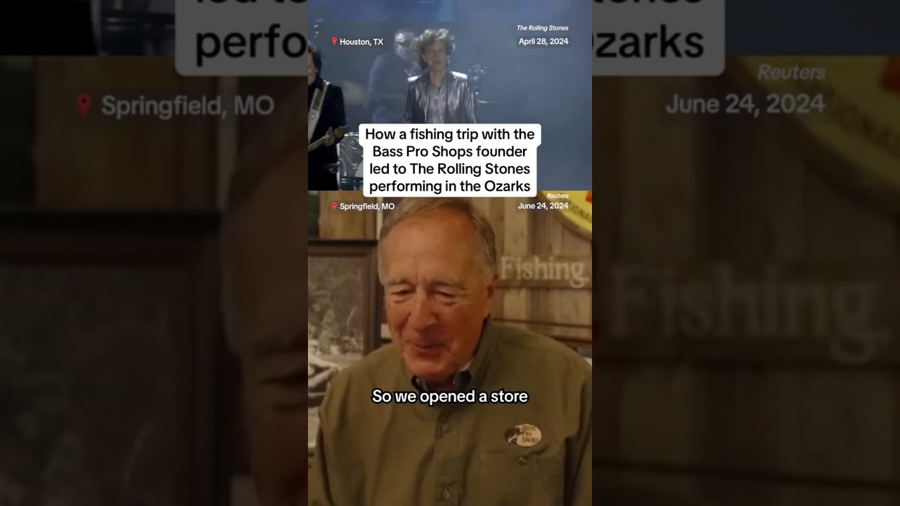 A fishing trip with the Bass Pro Shops founder led to The Rolling Stones performing in the Ozarks