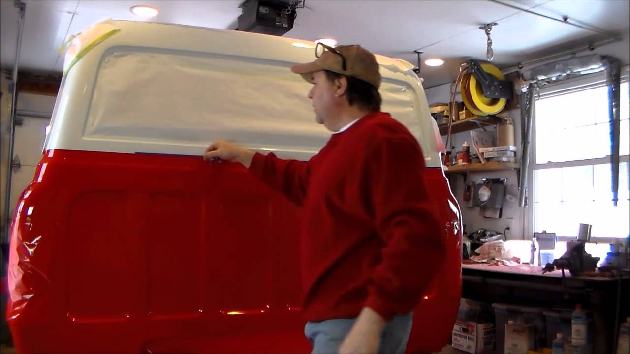 69 Chevy Cab Unmask, Sand & polish Complete Vtwinstov8s.com - YouTube