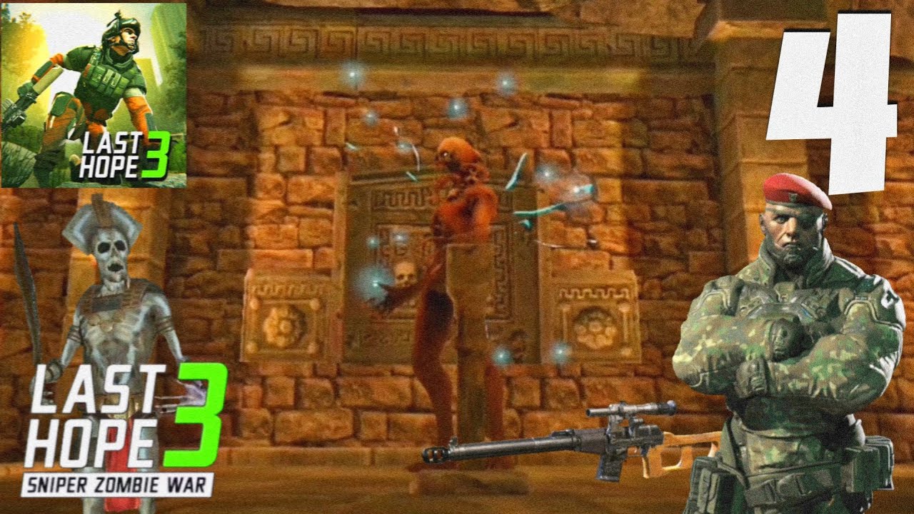 Last Hope 3: Sniper Zombie War - Full Gameplay Walkthrough Parte 4 (iOS, Android)