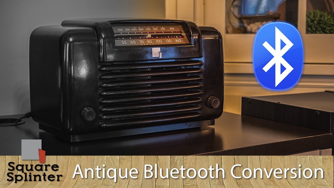 How to convert a vintage tube radio into a Bluetooth speaker 