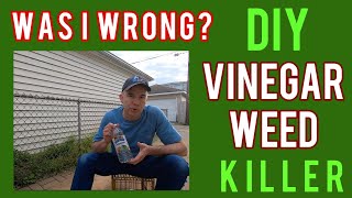 The Truth about DIY Vinegar Weed Killer