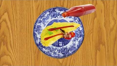 Animated "How To Make An Omelette" Tutorial