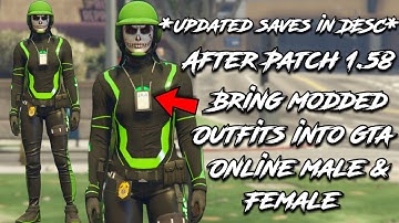 HOW TO GET SAVE WIZARD OUTFITS IN GTA 5 ONLINE AFTER PATCH 1.58! SAVE WIZARD & SAVE EDITOR TUTORIAL!
