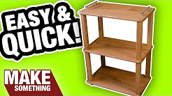 Making a Kitchen Cart with Killer Features | Easy Woodworking Project