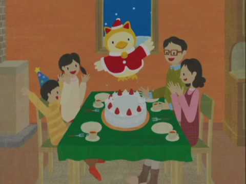 まねきねこダック　クリスマス篇