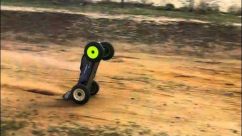 RC Cars Wheelies, Jumps & Crashes in Slow Motion