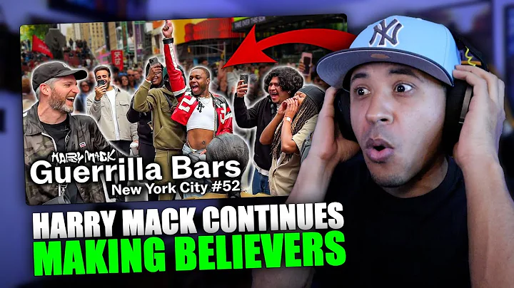 Every Freestyle Is Unique | Harry Mack Guerrilla Bars 52 New York City (Reaction)