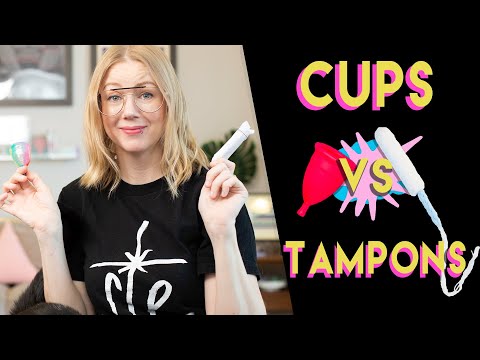 A cup or a tampon?