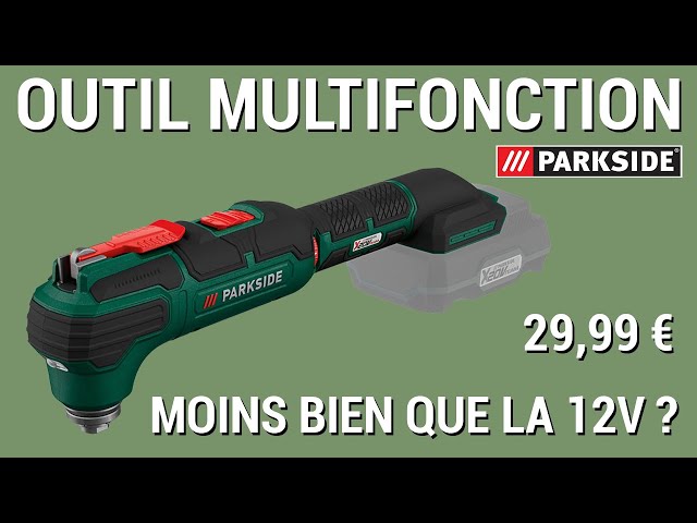 Parkside PAMFW 20-Li B2 Outil multifonction sans fil 20 V – Unité