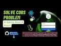 How to solve CORS in Spring Boot and React | Spring Security | Hindi