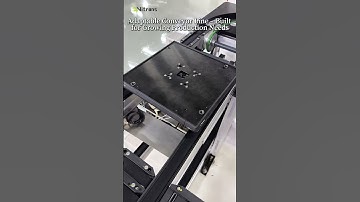 Automated Conveyors Streamline Production Flow #conveyor #machine #palletconveyor #factory #cnc