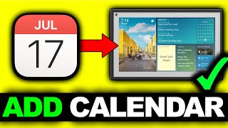 How To Add Apple Calendar To Echo Show 15 - Full Guide
