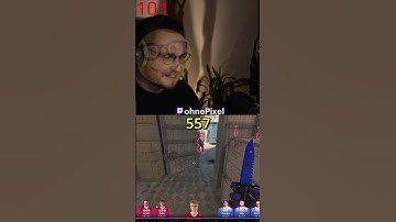 HE GOT CLOWNED BY CASTERS #ohnepixel #csgo #cs2 #counterstrike