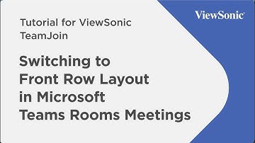 TeamJoin™ Tutorials – Switching to Front Row Layout in Microsoft Teams Rooms Meetings