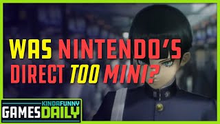 Let's Talk About That Nintendo Direct Mini - Kinda Funny Games Daily 07.20.20