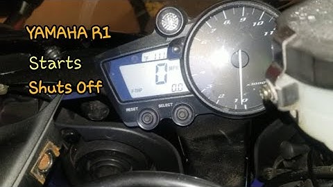 PROJECT: Yamaha R1 Starts But Cuts Off