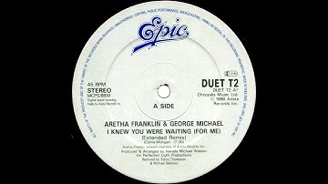 Aretha Franklin & George Michael - I Knew You Were Waiting (For Me) [Extended Remix] 1986