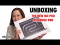 Unboxing M3 Pro MacBook Pro | Space Black vs Space Gray |