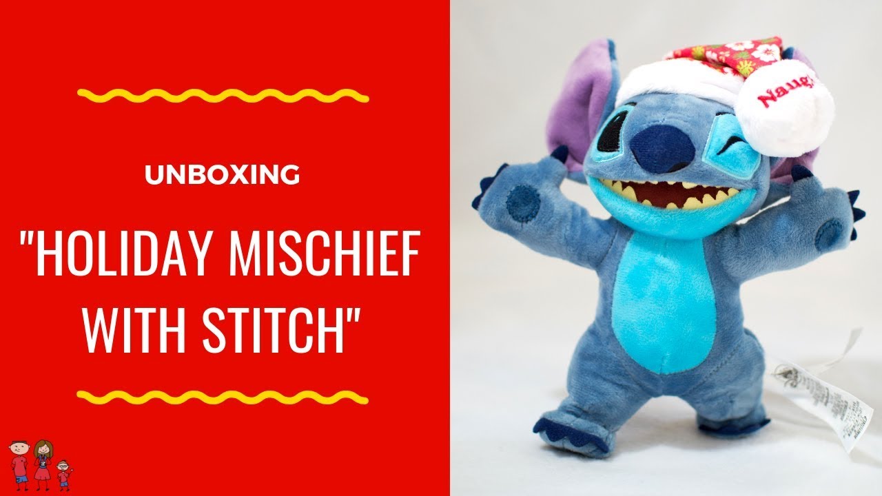 holiday stitch plush