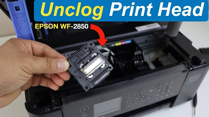 Epson WF 2850 Printhead Cleaning, Replacement, Repair, Unclog & Print Like New !