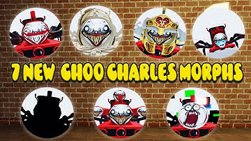 How To Get ALL 7 NEW MORPHS in Choo Charles Morphs - ROBLOX UPDATE