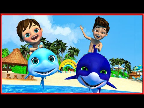 Акулёнок На 3D Туруру Туру | 2 Часа |Banana Cartoon Preschool - Детские Песенки| Мультики Для Детей
