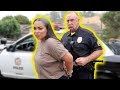 GETTING MY GIRLFRIEND ARRESTED PRANK *SHE CRIED* | HEATHER AND TARELL