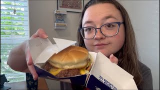 My First Impression of Culver’s - Trying a Double Cheeseburger and Fries