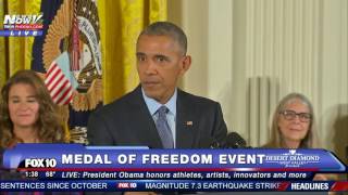 FNN: NBA Stars Receive Medal of Freedom: Barack Obama Praises Kareem Abdul Jabbar and Michael Jordan