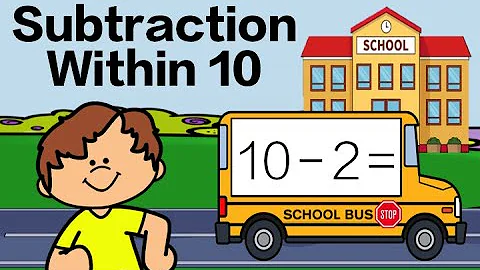 Subtract Within 10 Fact Fluency: Back to School Math Brain Break