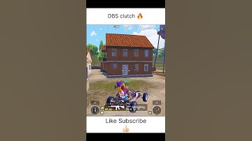 1v4 DBS clutch 🔥 || battleground’s mobile India 🤯#bgmi #shorts #pubgmobile #dbs