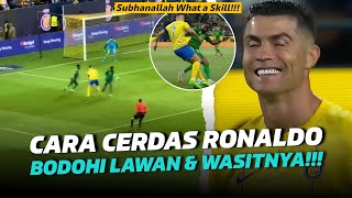 Wasit Mematung Lihat Skill Ronaldo!! Cara Ronaldo Bikin Fans & Wasit Bengong Vs Al Khaleej