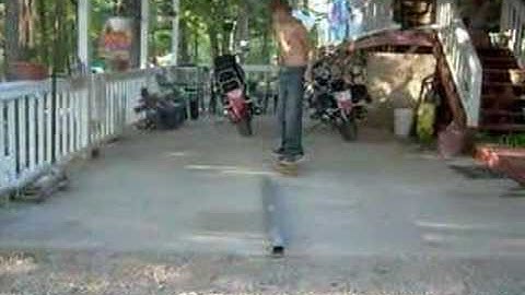 Pop Shuv-It Over Rail