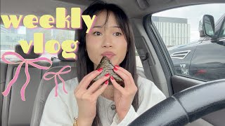 back home vlog ☻ lots of eating, shopping, and do my nails w me ☻