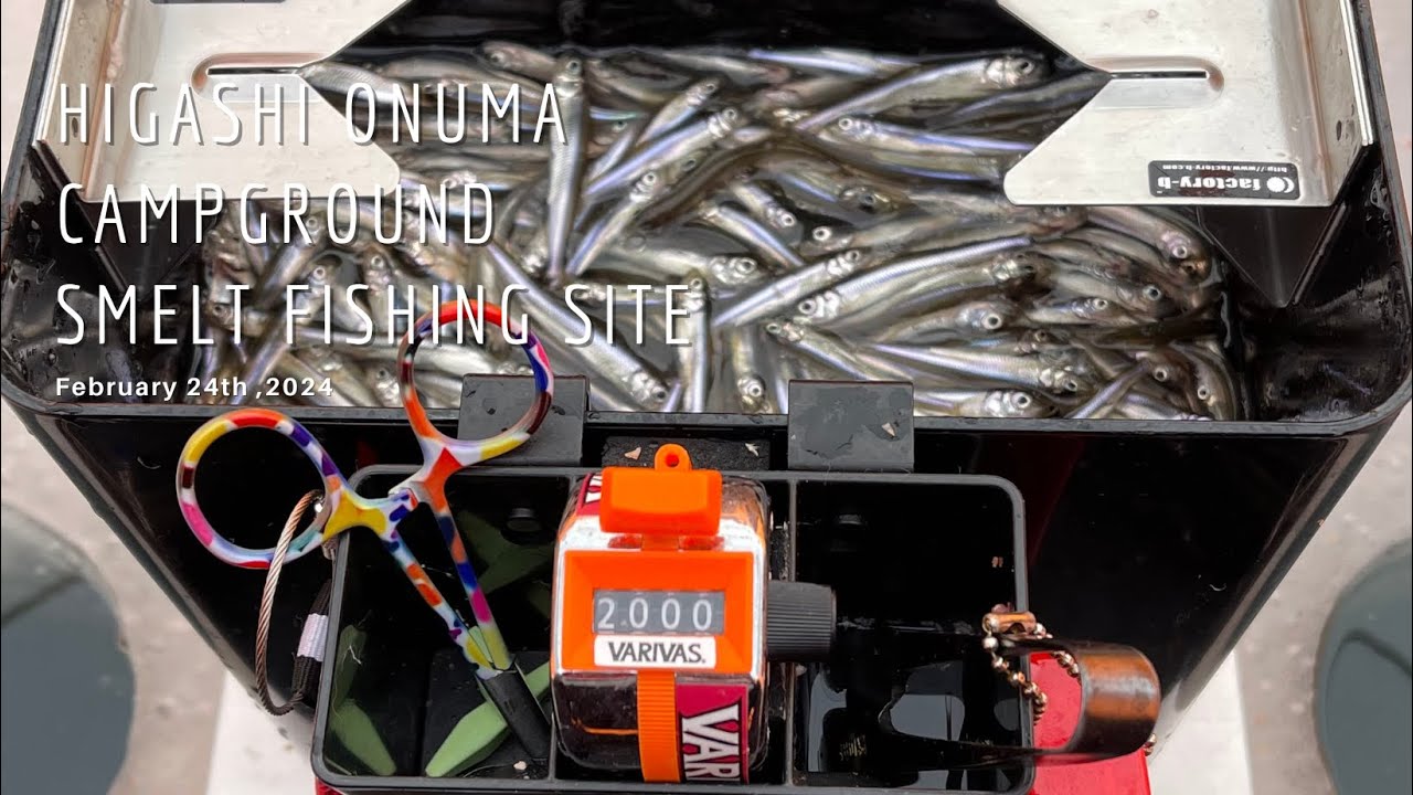 【シン北海道スタイル・ワカサギ釣り座・デモンストレーション】北海道の高活性魚・多点掛け・十束釣りに特化した最適・快適なワカサギ釣り座を提案します。