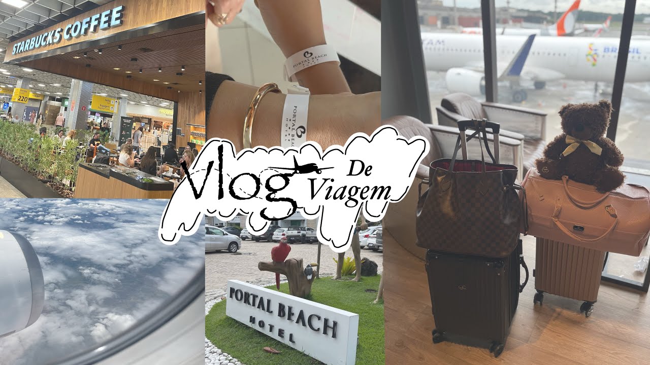 Vlog de viagem 🧳 *Ep 1* | Porto Seguro- BA | Chegada ✈️