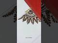 How to make basic patch | #mehndi #hennadesign #creativehenna #youtubeshorts  #sagra_mehndidesign
