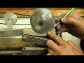 Ralisation de la fente pour le passage de lame dans un manche de couteau capucin monobloc